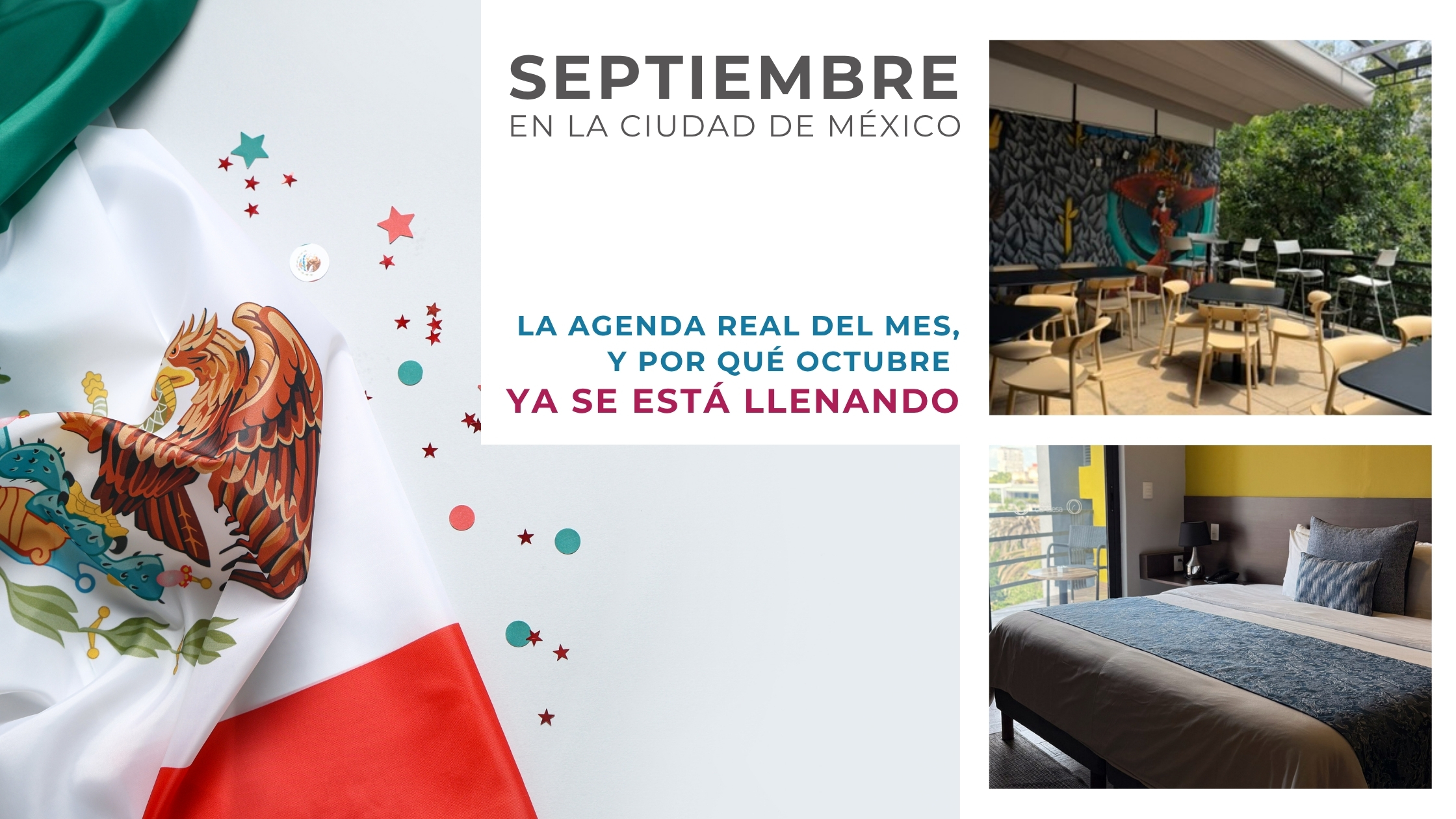 : Septiembre en la Ciudad de México: la agenda real del mes, y por qué octubre ya se está llenando